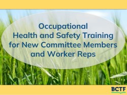 OH&amp;S Training New Committee Members and Worker Reps - Cover