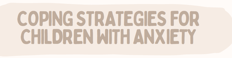 Anxiety Calming Strategies Poster